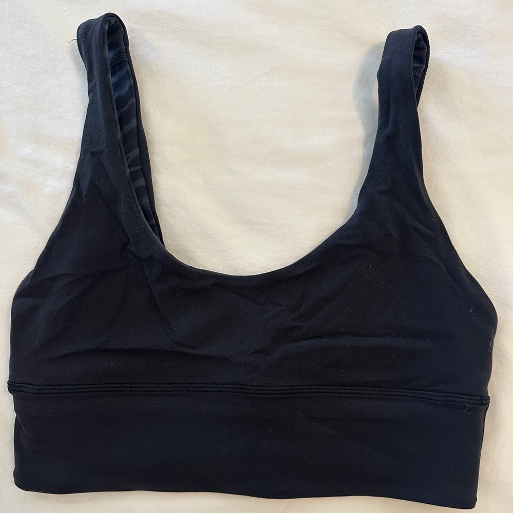 Black lululemon align bra